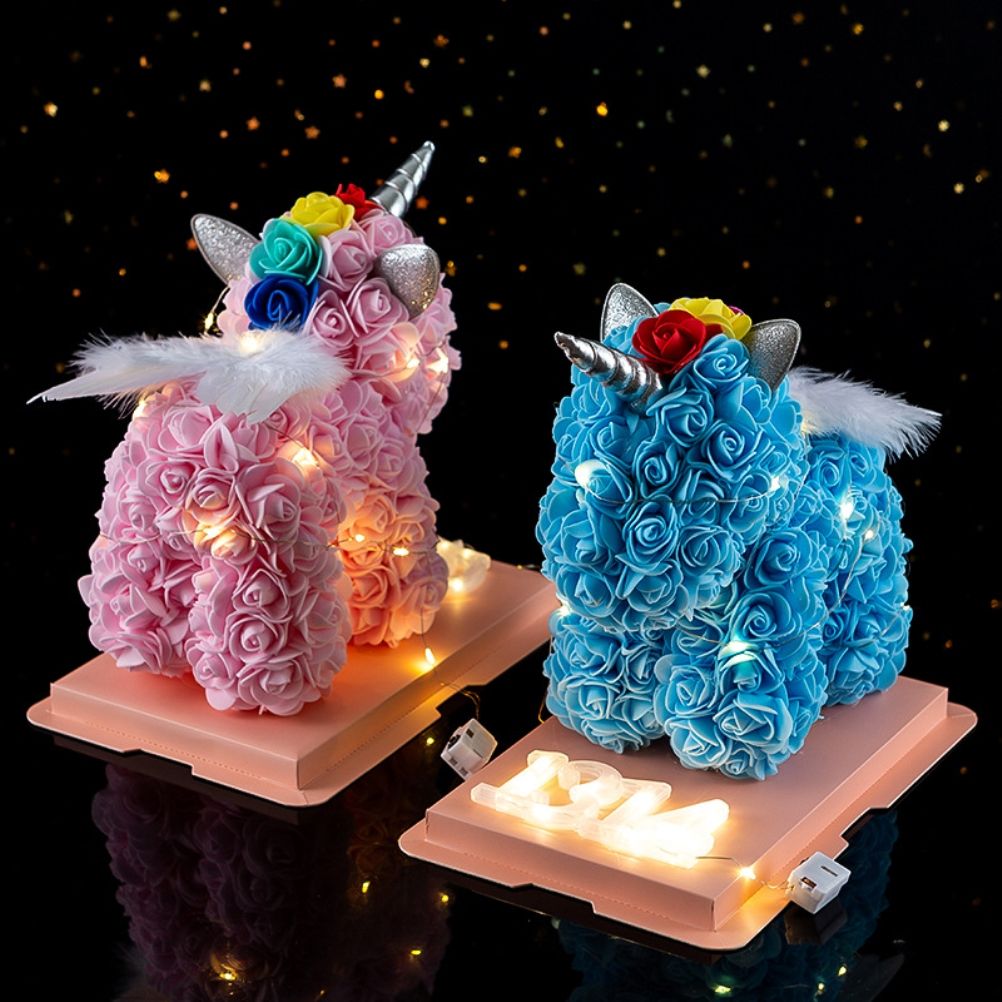 Valentine's Day Gift Rose, LED PE Flower, Christmas Decorations view 7