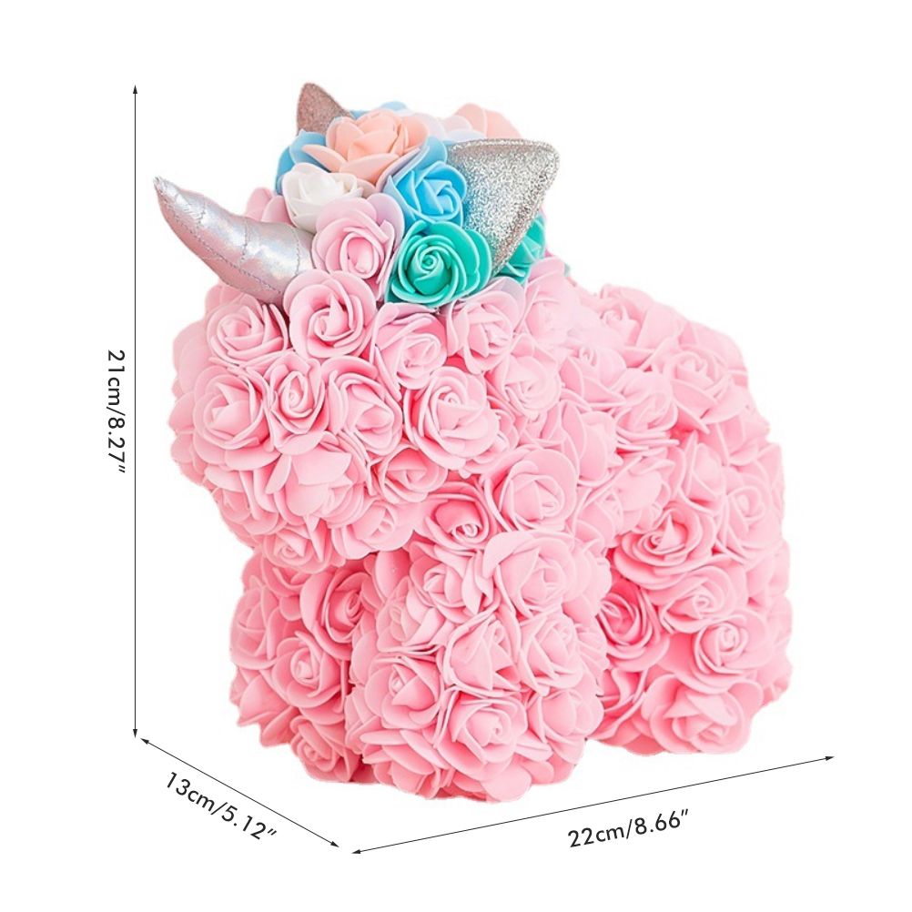 Valentine's Day Gift Rose PE Flower Gift for Girlfriend Home Christmas Decorations view 2