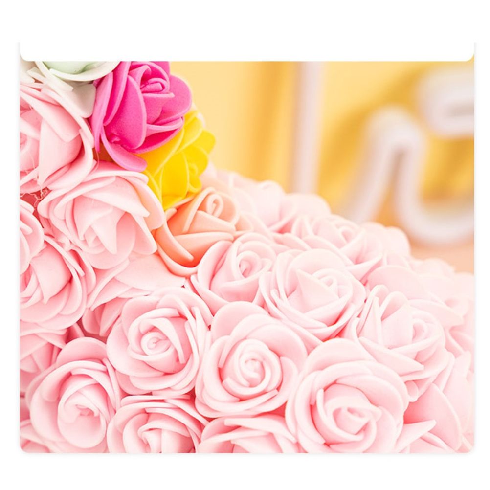 Valentine's Day Gift Rose PE Flower Gift for Girlfriend Home Christmas Decorations view 3