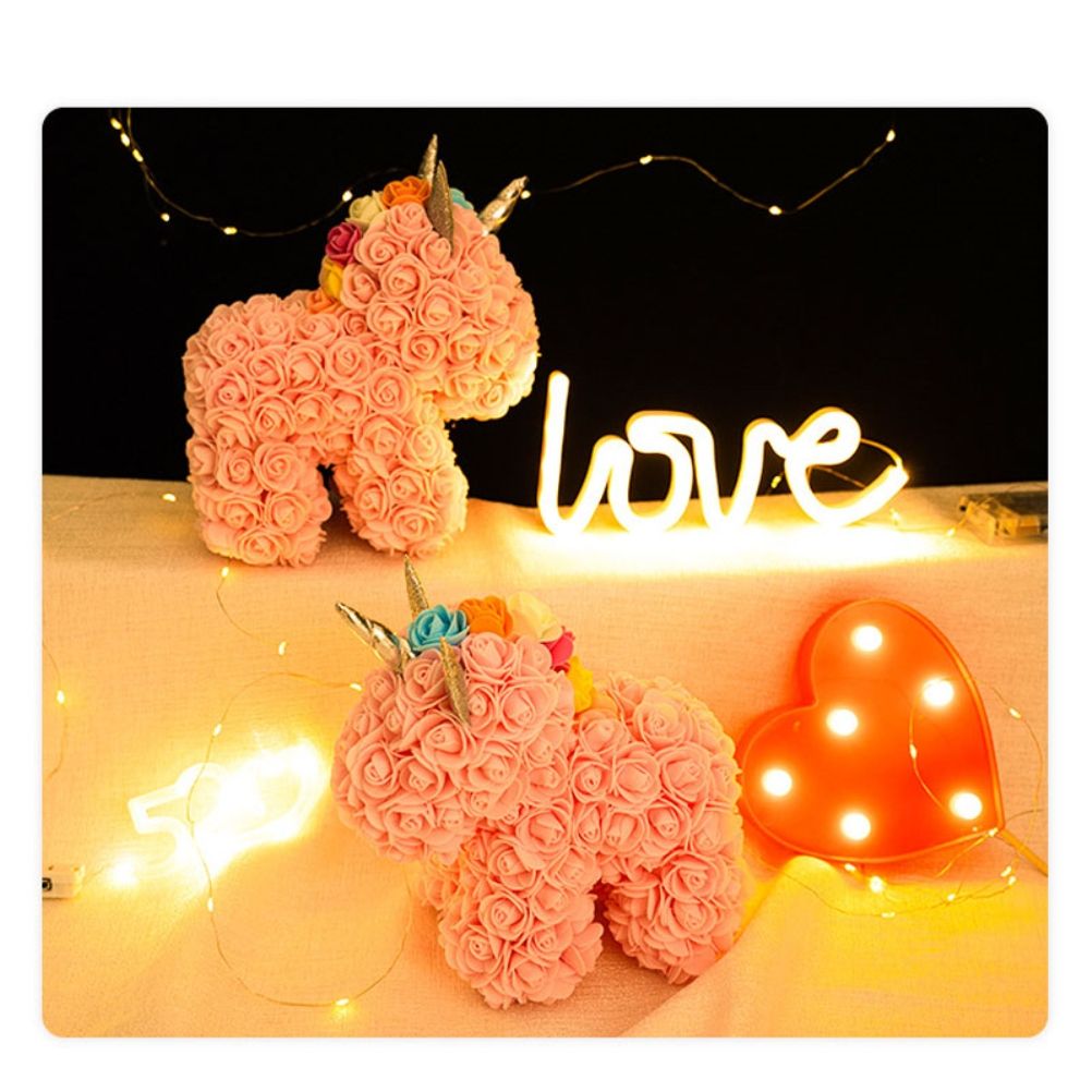 Valentine's Day Gift Rose PE Flower Gift for Girlfriend Home Christmas Decorations view 5