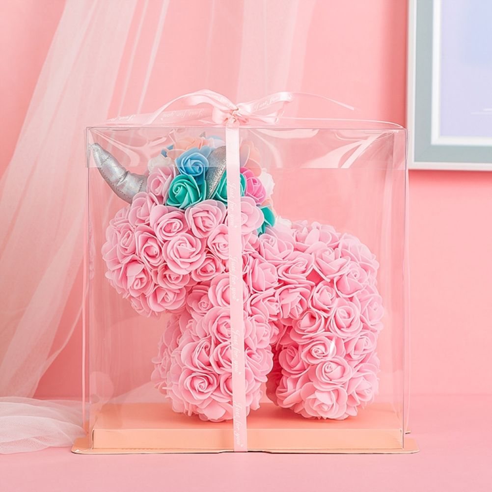 Valentine's Day Gift Rose PE Flower Gift for Girlfriend Home Christmas Decorations view 6