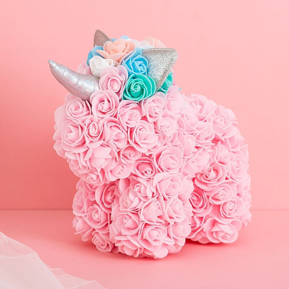 Valentine's Day Gift Rose PE Flower Gift for Girlfriend Home Christmas Decorations view 7