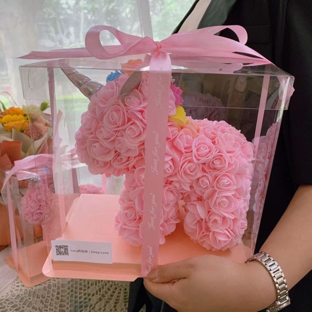 Valentine's Day Gift Rose PE Flower Gift for Girlfriend Home Christmas Decorations view 8