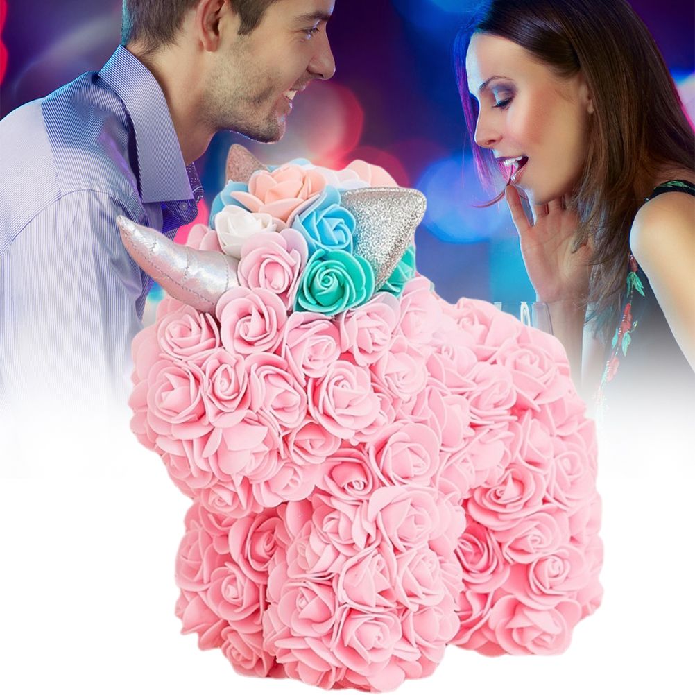 Valentine's Day Gift Rose PE Flower Gift for Girlfriend Home Christmas Decorations view 9