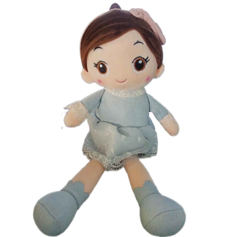 40cm Cute Rag Dolls Exquisite Rag Doll Toy Girls Sleeping Toy Soft Rag Doll