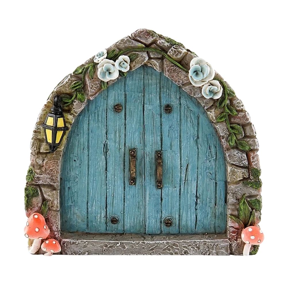 Fairy Door for Trees Miniature Fairy Garden Outdoor Decor Accessories Yard Art — image 1