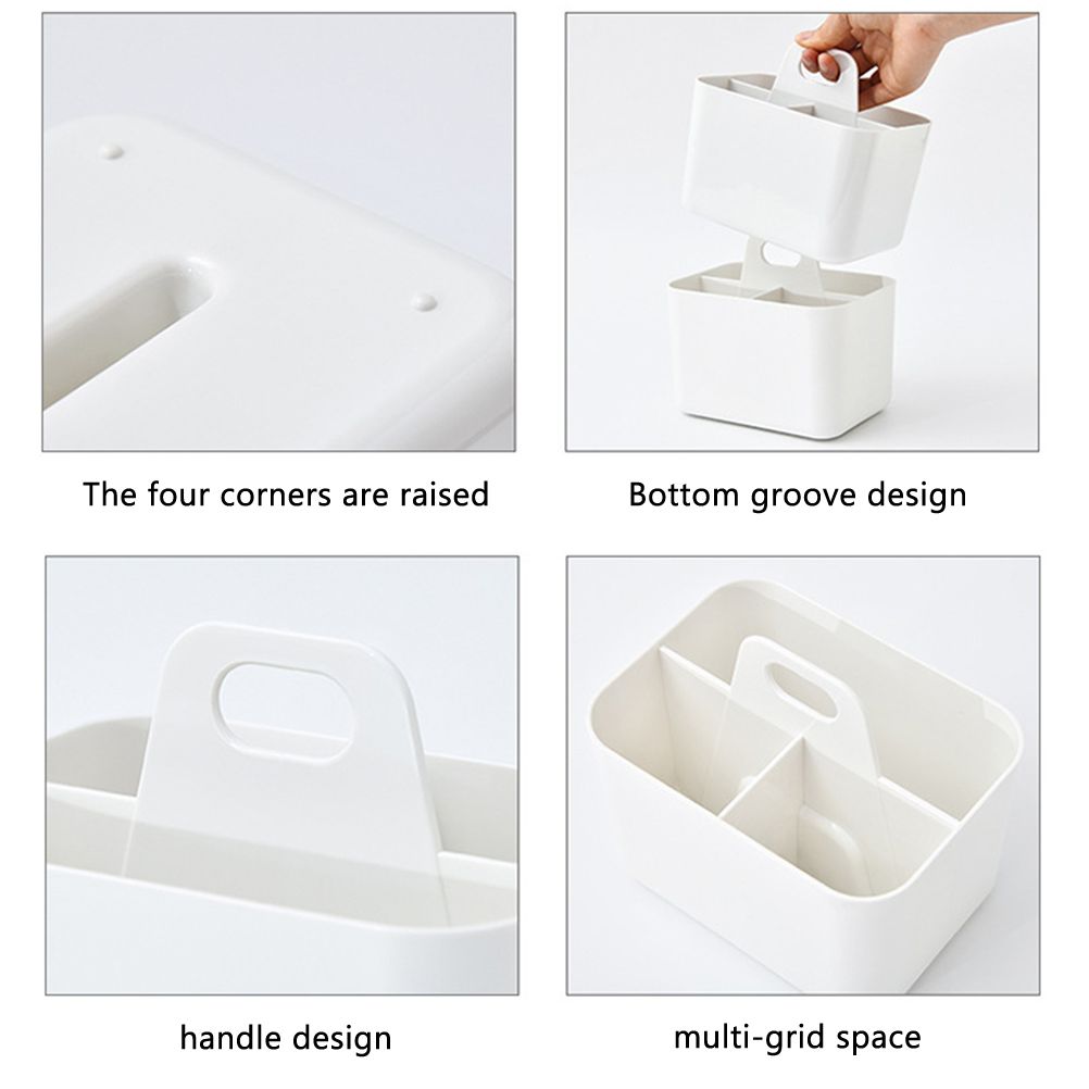 Shower Caddy with Compartments Desktop Organizer Divided Shower Organizer view 7