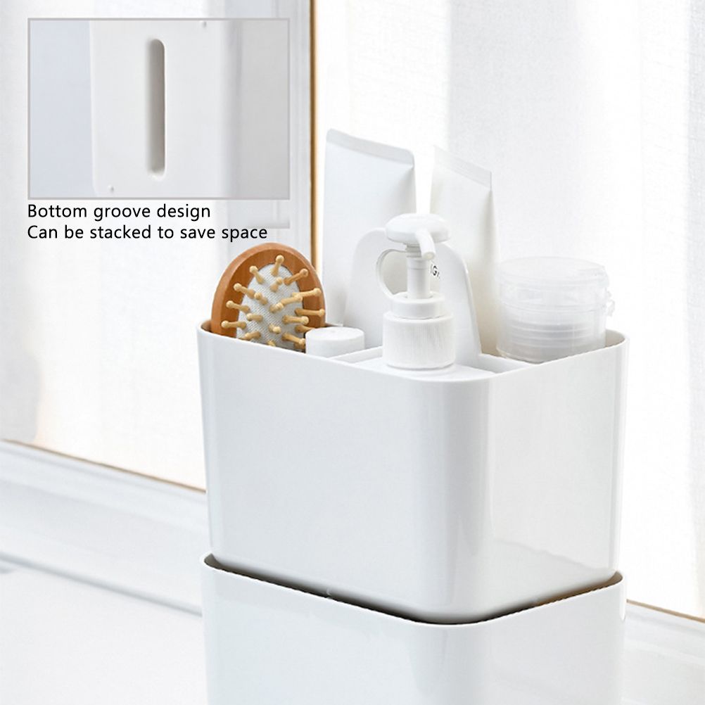 Shower Caddy with Compartments Desktop Organizer Divided Shower Organizer view 9