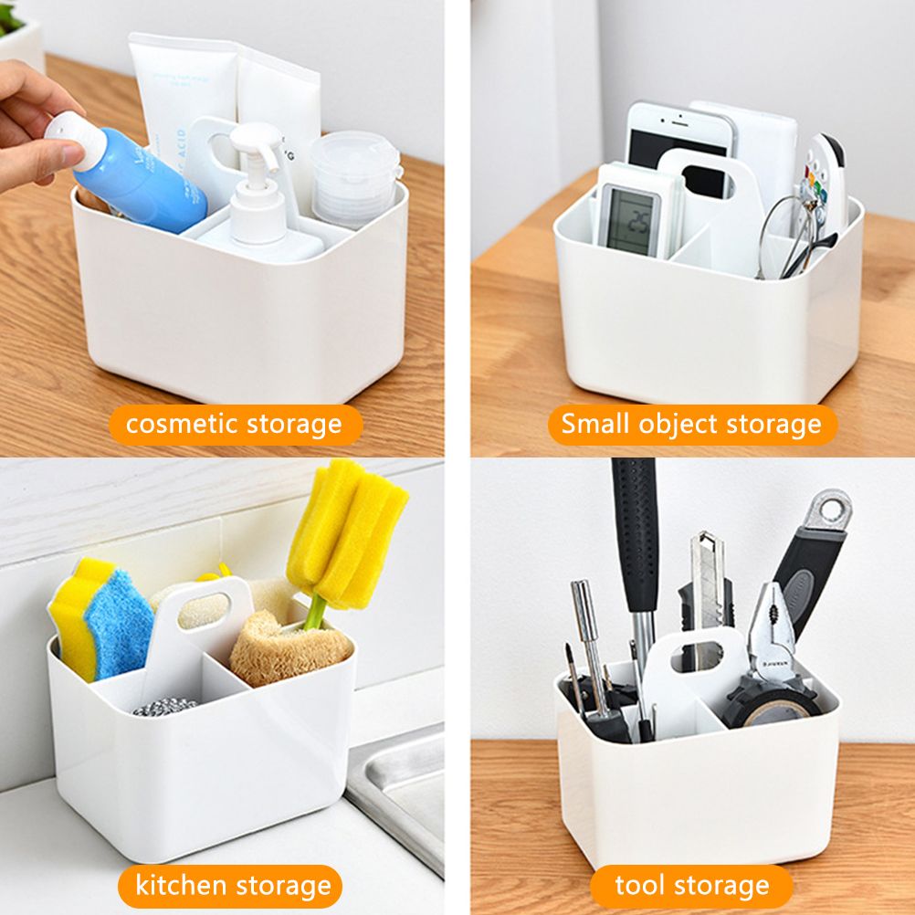 Shower Caddy with Compartments Desktop Organizer Divided Shower Organizer view 11