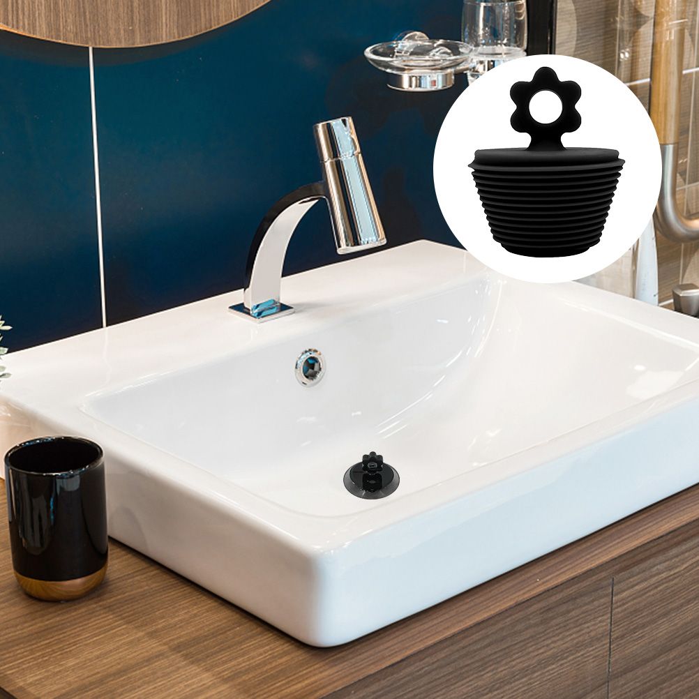 Silicone Bathtub Stopper Universal Bathtub Plug Flower Bathtub Drain Stopper view 8