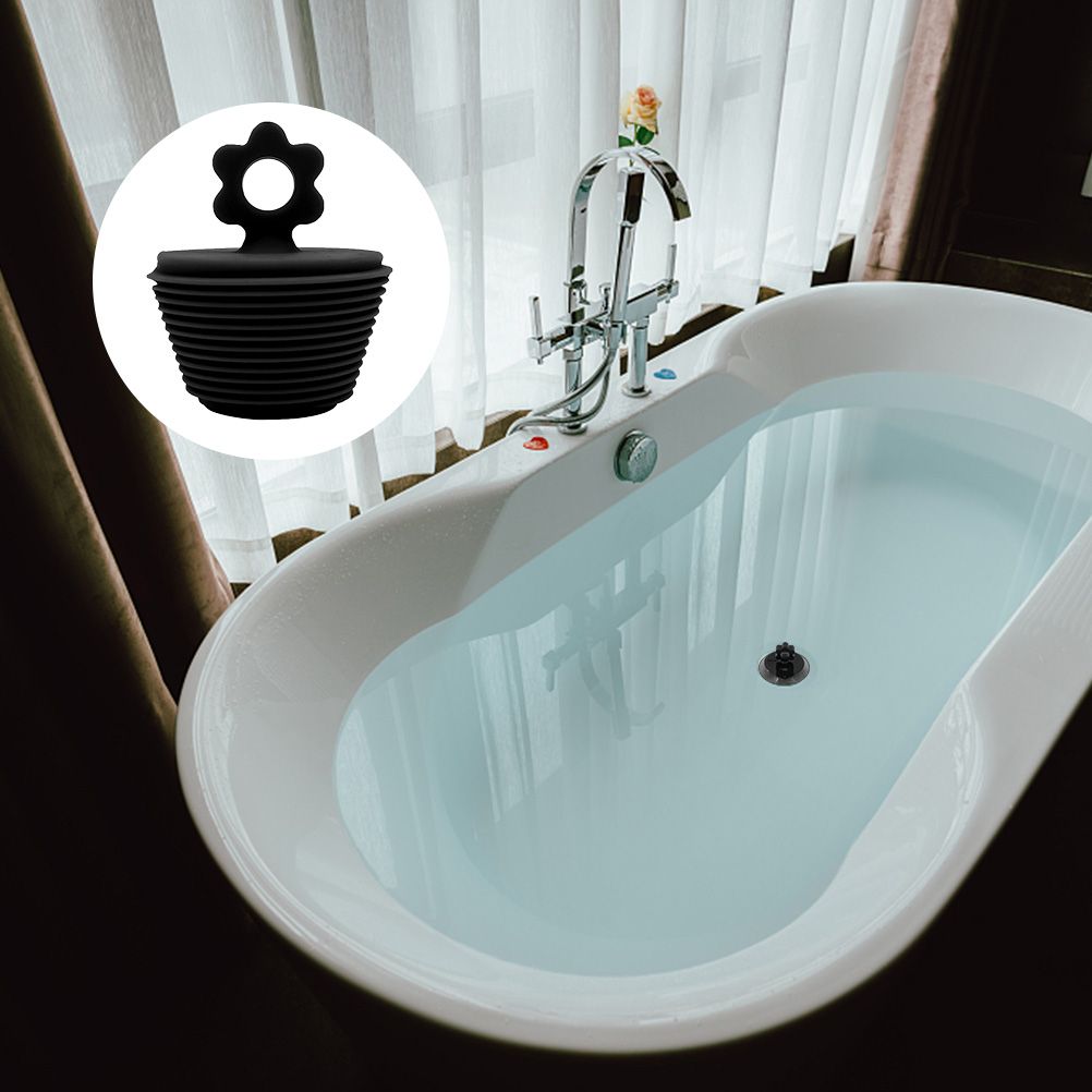 Silicone Bathtub Stopper Universal Bathtub Plug Flower Bathtub Drain Stopper view 9