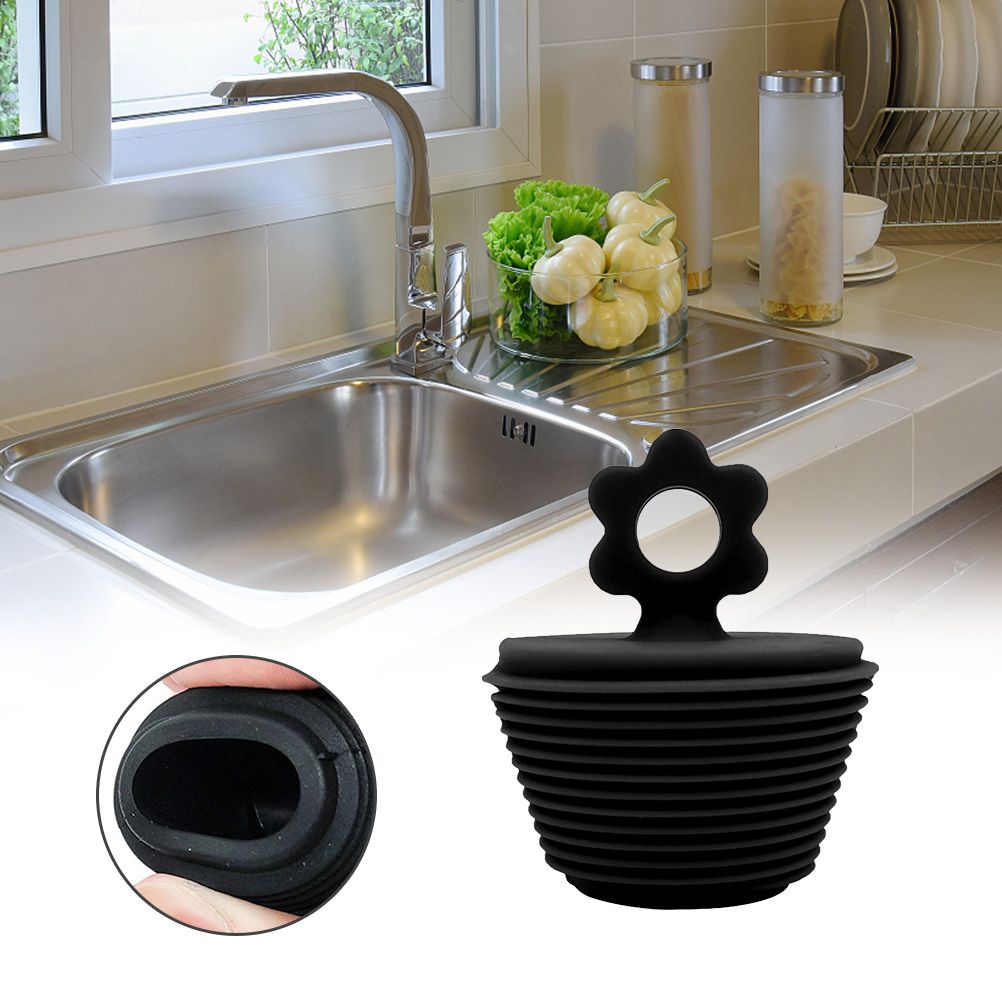 Silicone Bathtub Stopper Universal Bathtub Plug Flower Bathtub Drain Stopper view 10
