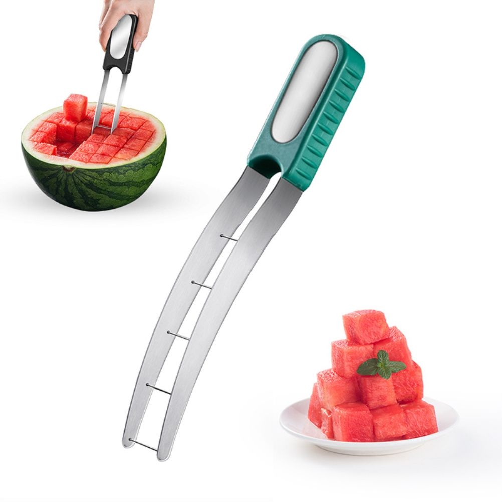 Watermelon Cutter Grater 304 Stainless Steel Watermelon Cube Cutter Fruit