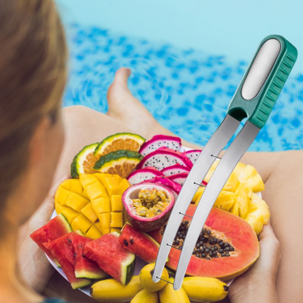 Watermelon Cutter Grater 304 Stainless Steel Watermelon Cube Cutter Fruit view 5
