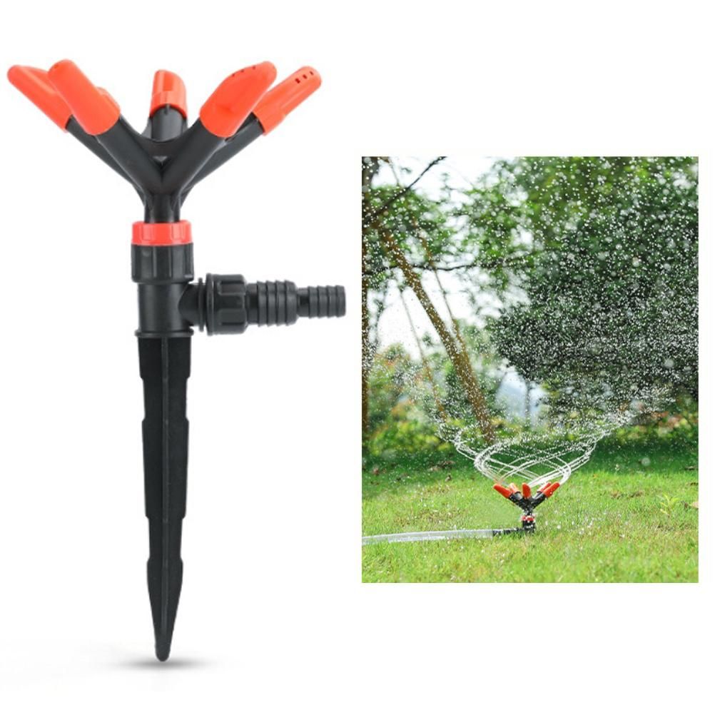 Garden Sprinkler 360°Automatic Rotating Lawn Sprinklers Water Sprinkler for