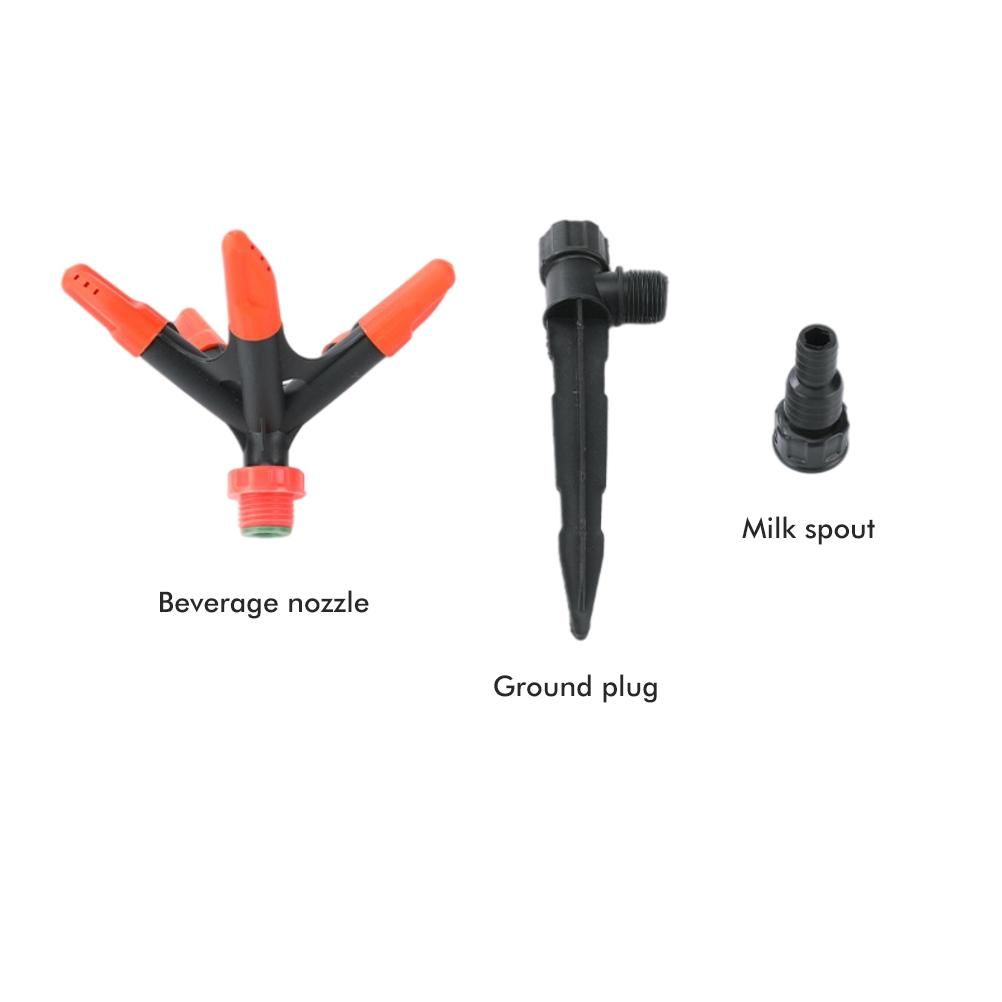 Garden Sprinkler 360°Automatic Rotating Lawn Sprinklers Water Sprinkler for view 6