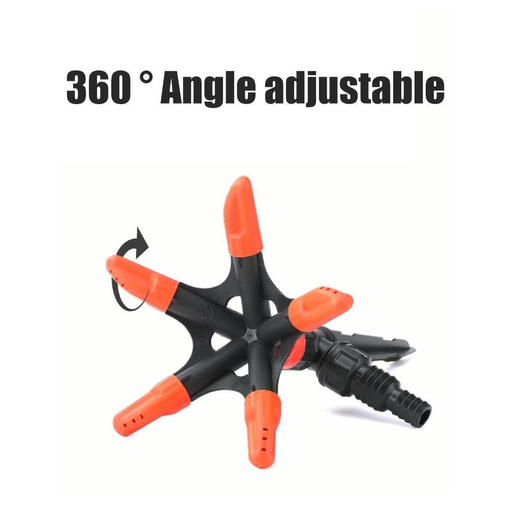 Garden Sprinkler 360°Automatic Rotating Lawn Sprinklers Water Sprinkler for view 8
