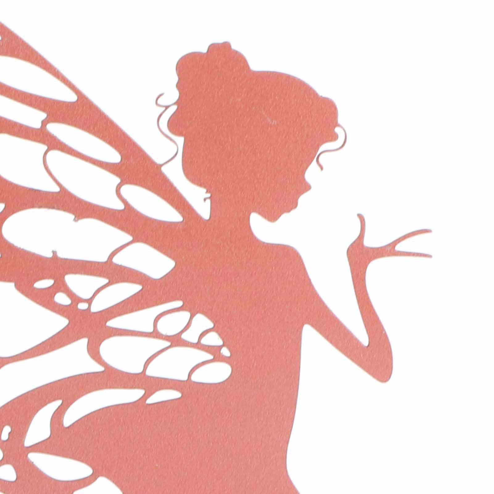 Decorative Garden Stakes Fairy Silhouette Metal Yard Stakes Arts Outdoor view 6