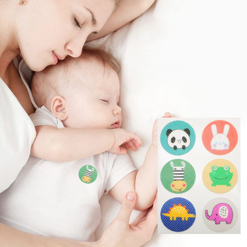 12 Sheets 72Pcs Mosquito Patches Cartoon Non Woven Natural Plant Essential Oil view 5