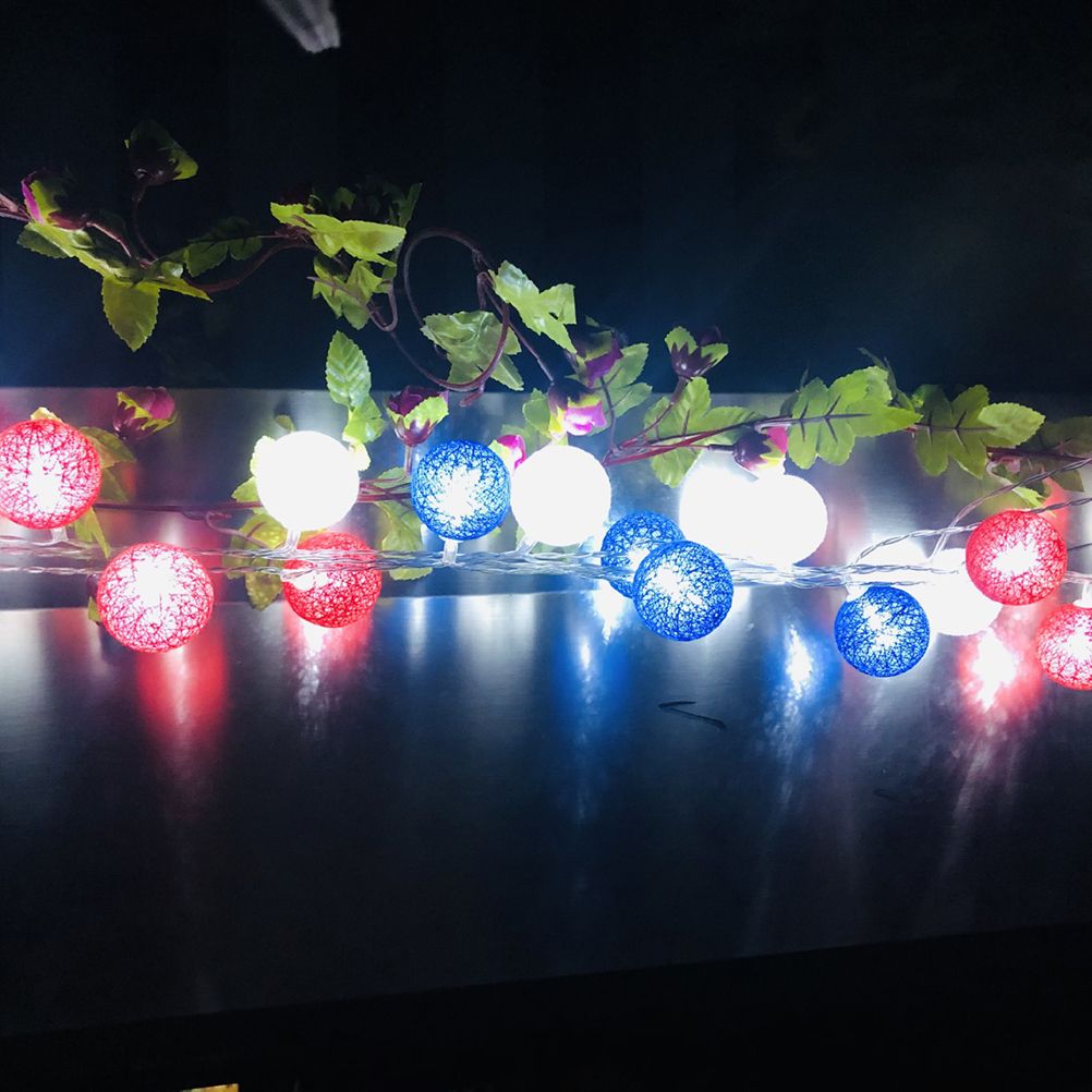 4th of July Decoration Lights 3 Meter 20 LED Independence Day String Lights view 5