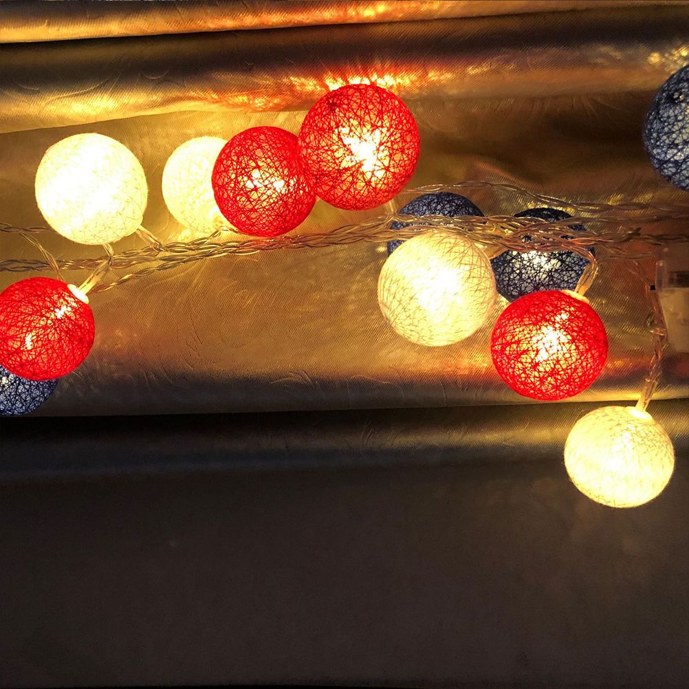 4th of July Decoration Lights 3 Meter 20 LED Independence Day String Lights view 5