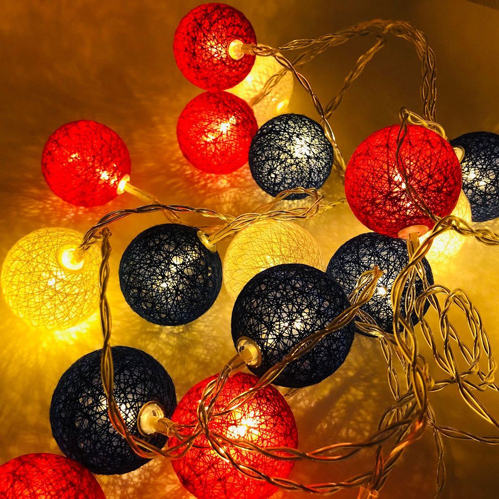 4th of July Decoration Lights 3 Meter 20 LED Independence Day String Lights view 6