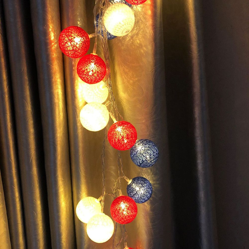 4th of July Decoration Lights 3 Meter 20 LED Independence Day String Lights view 9