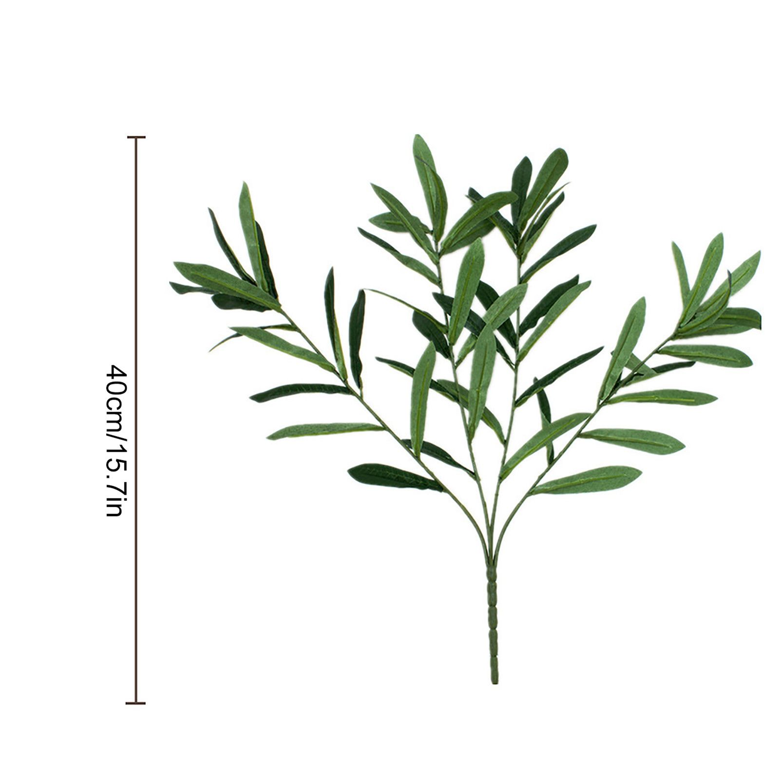 Artificial Olive Leaves Decoration Home Leaves Decoration for Wedding Garden view 4