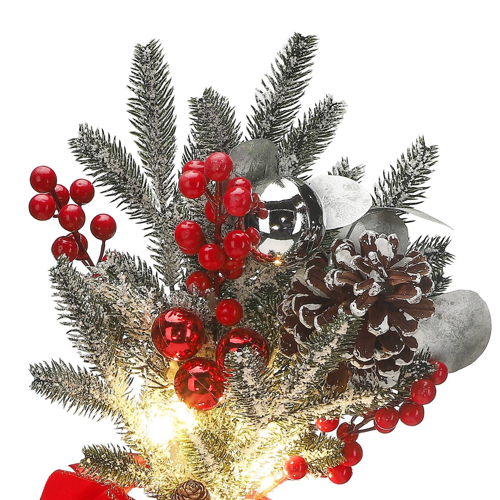 Artificial Christmas Swag Beautiful Exquisite Fade Resistant Christmas view 5