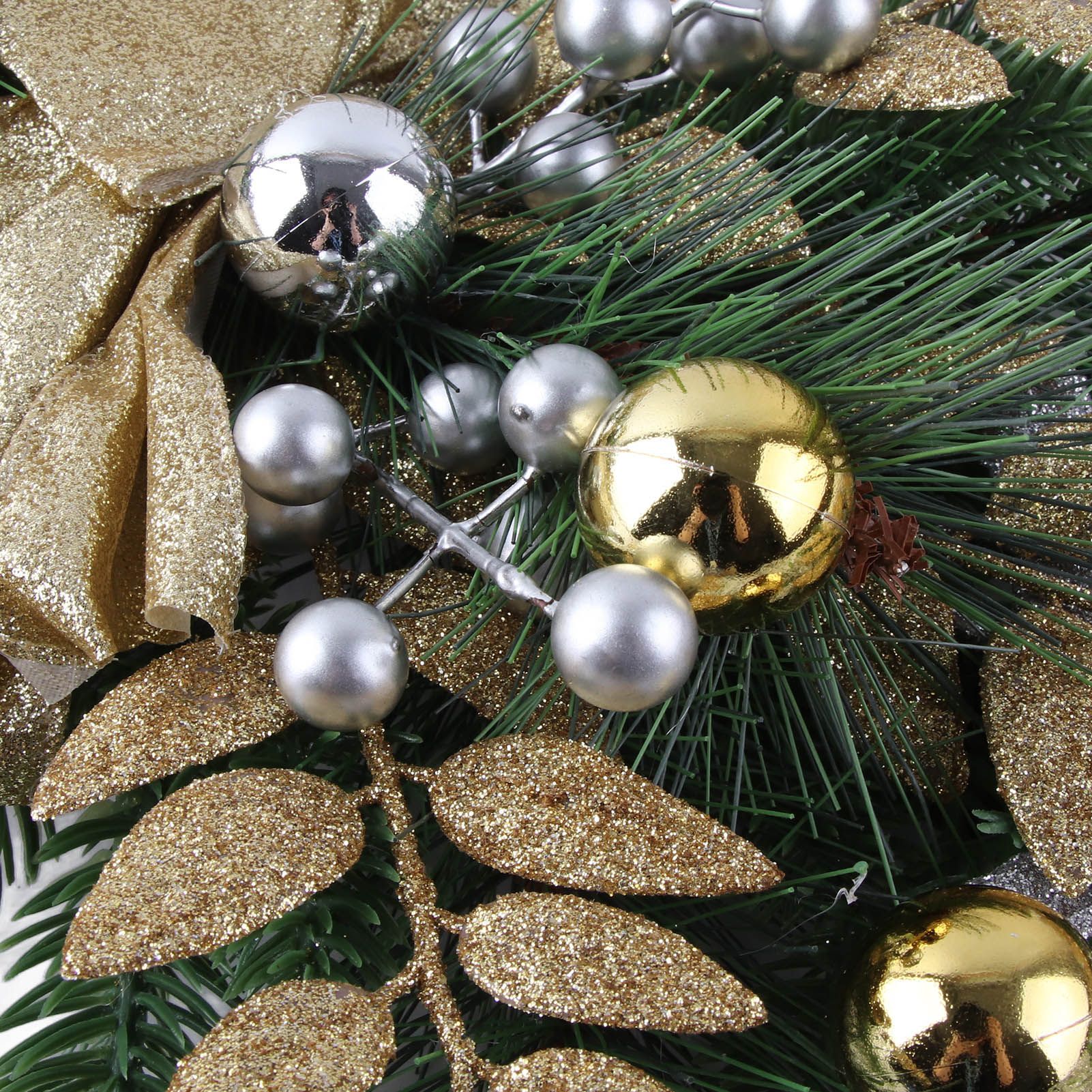 Artificial Christmas Swag Beautiful Exquisite Fade Resistant Christmas view 5