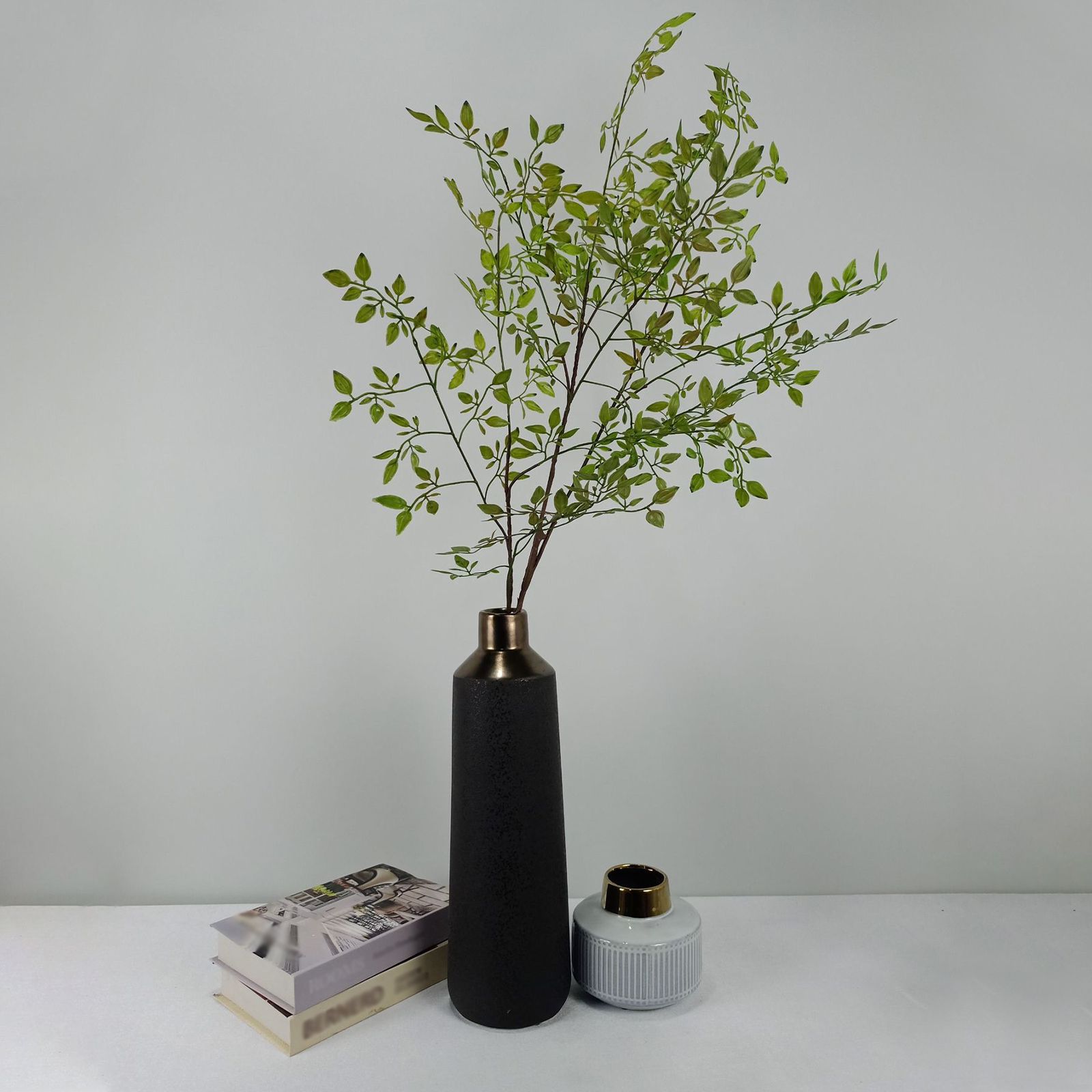 Artificial Green Plant Nandina Simulation Plant Branch Home Decoration view 13