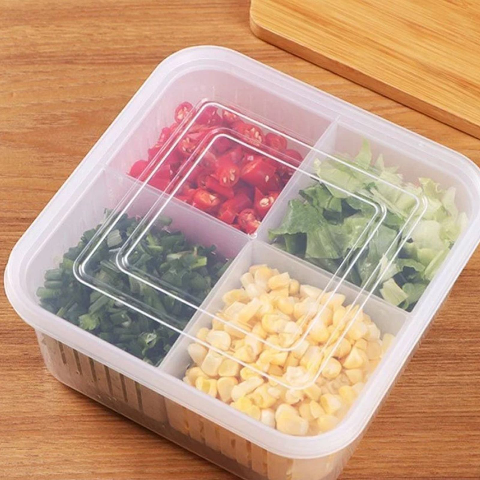 Vegetable Preservation Box Kitchen Onion and Garlic Storage Fruit Storage Box view 15