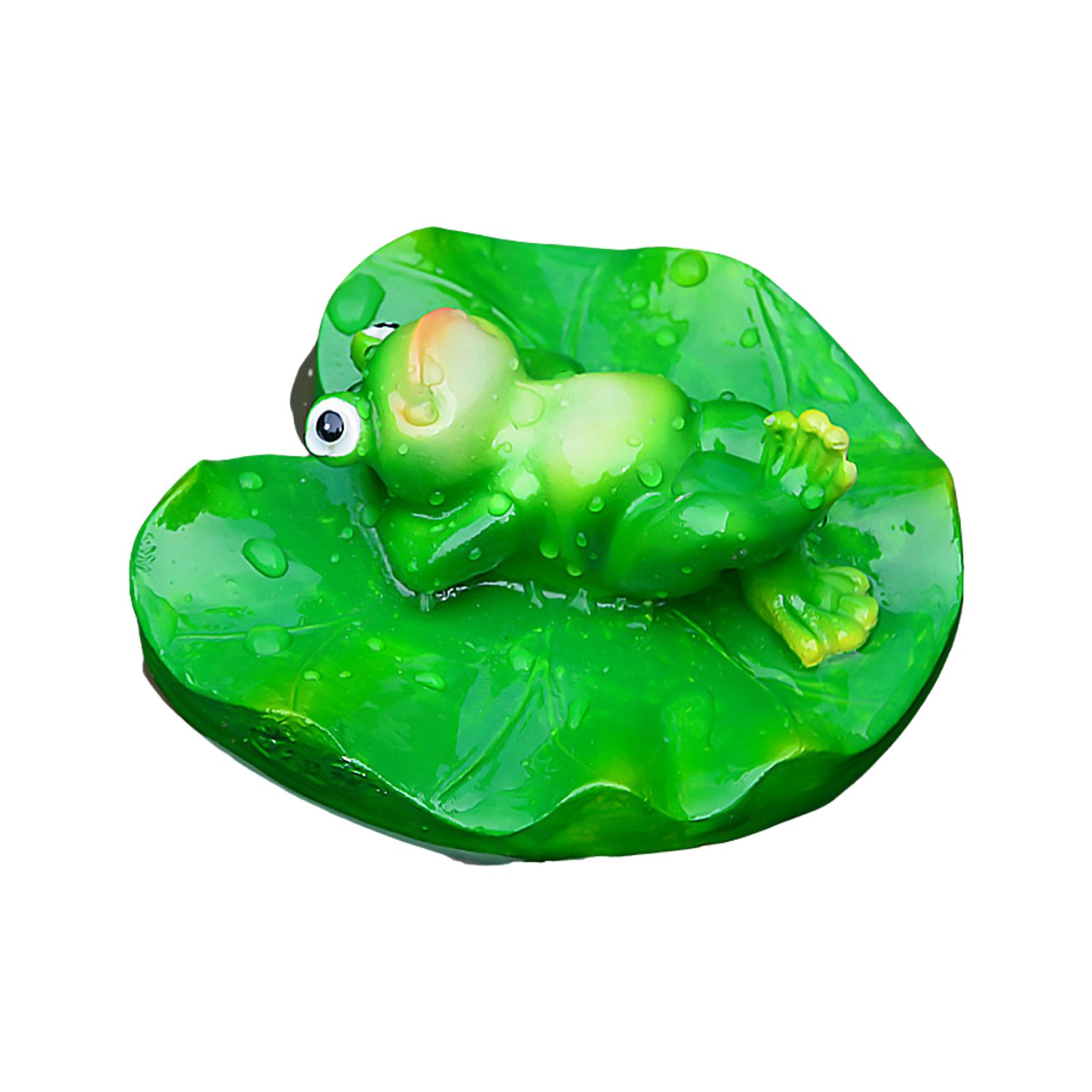 Floating Leaf Decoration Resin Fake Leaves Staue Ornament for Pool Fountain — image 1
