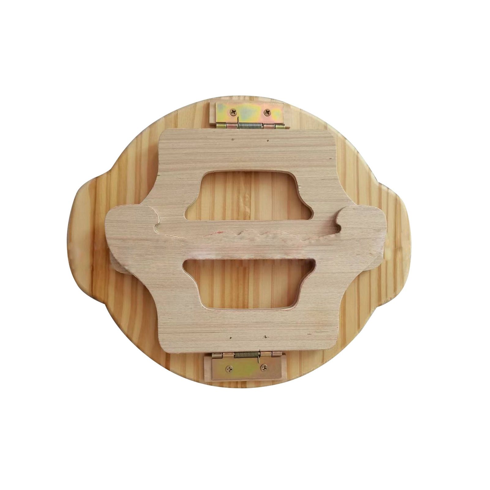 Wooden Sofa Tray Mobile Phone Stand Fruit Plate Wood Craft Ornament view 2