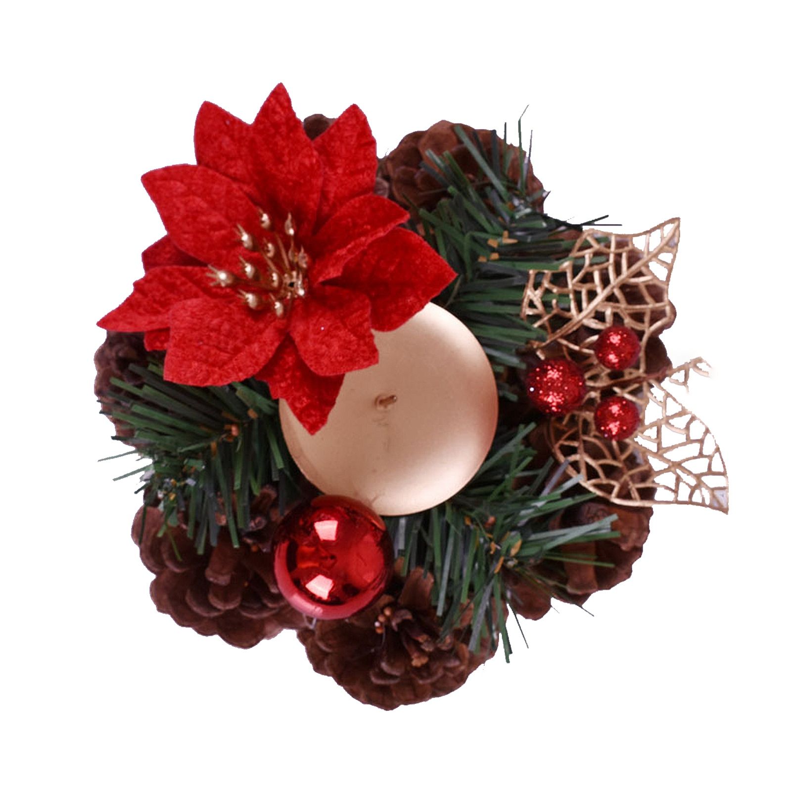 Christmas Decorations Candlesticks Christmas Table Centerpiece — image 1