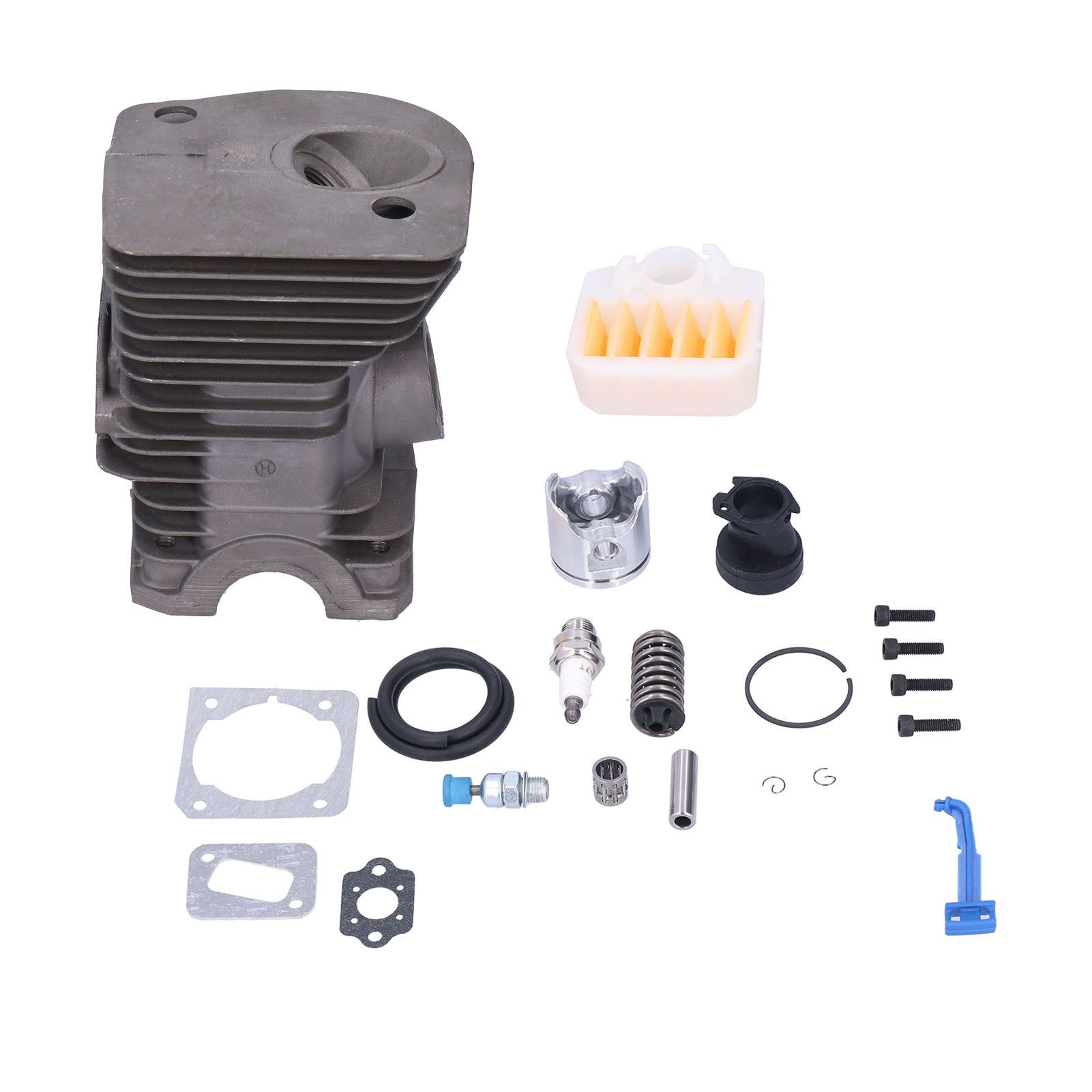 340 345 350 Cylinder Piston Air Filter Paper Pad Intake Pipe Spark Plug view 7
