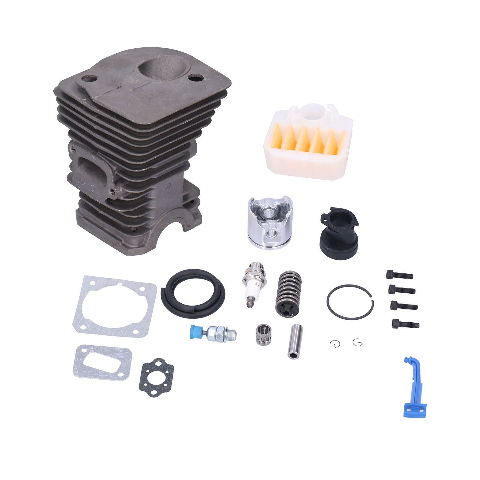 340 345 350 Cylinder Piston Air Filter Paper Pad Intake Pipe Spark Plug view 8