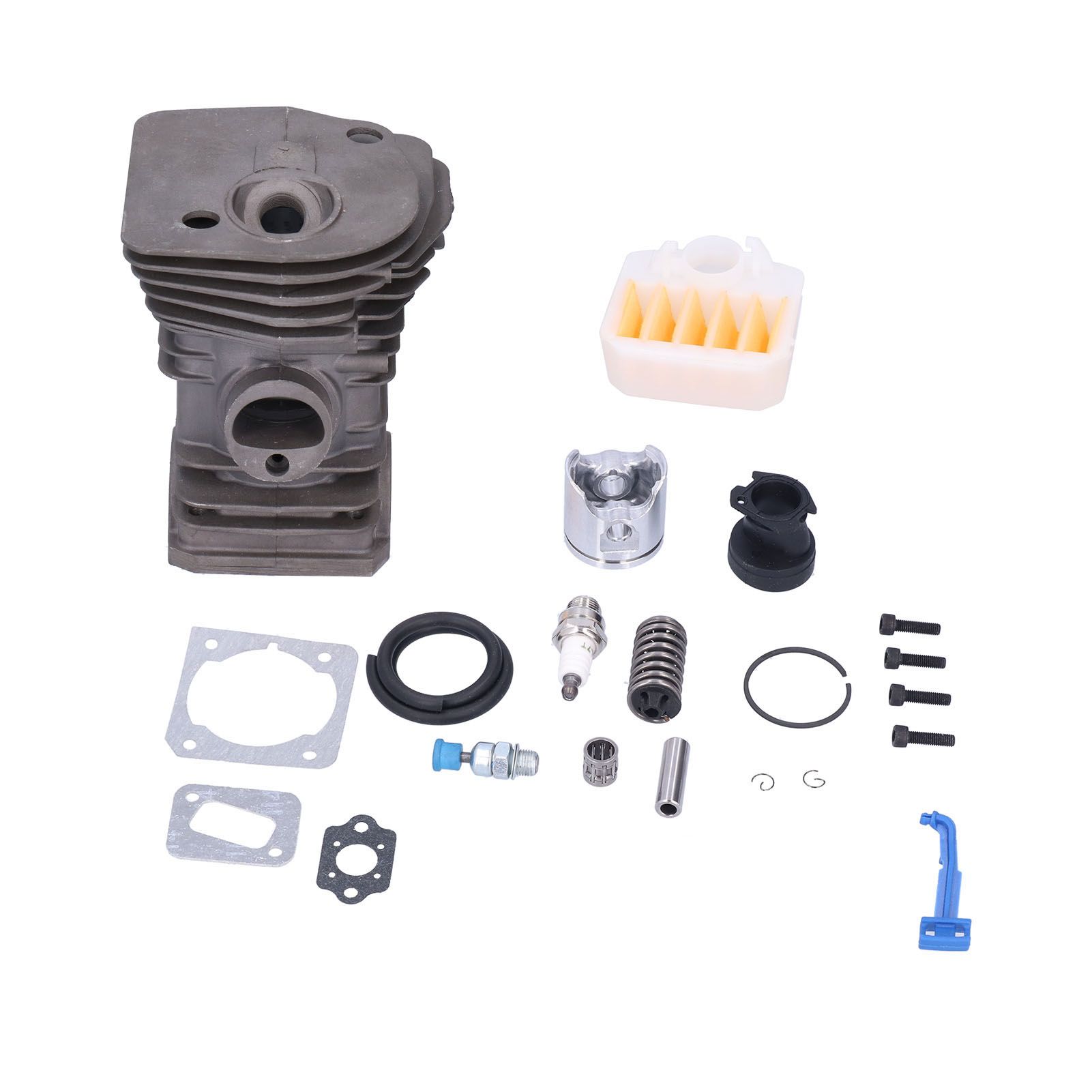 340 345 350 Cylinder Piston Air Filter Paper Pad Intake Pipe Spark Plug view 10
