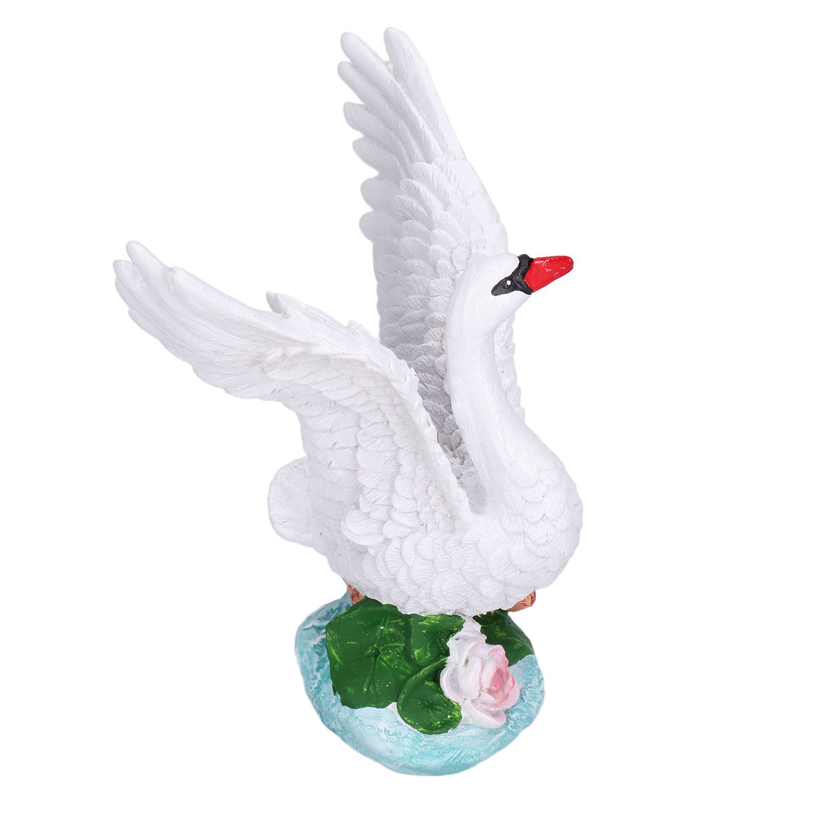 3pcs Resin Swan Ornaments Simulation Decorative Swan Figurine for Miniature view 13