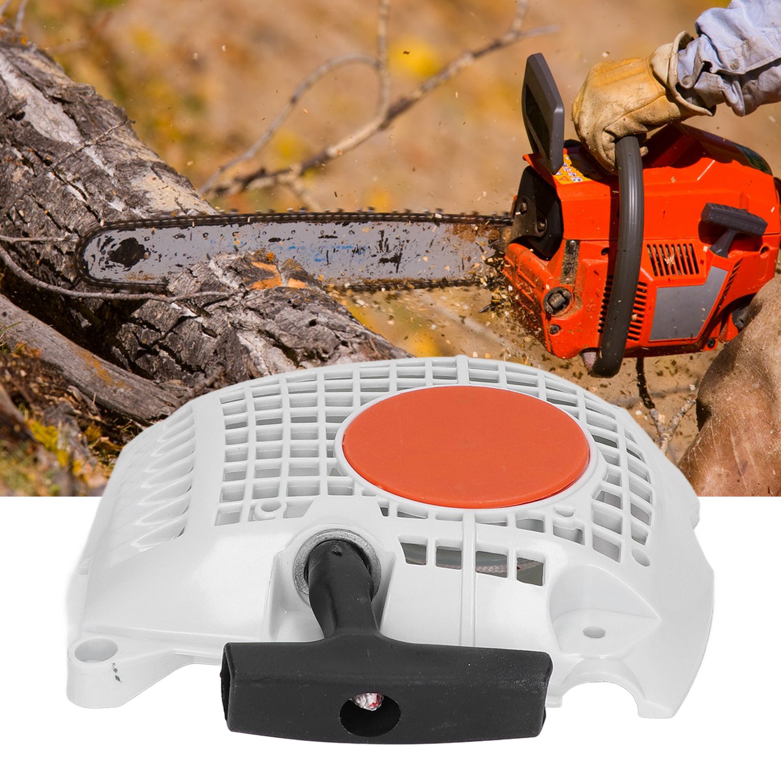 Recoil Rewind Pull Start Starter Cover Assembly for Stihl MS231 MS251 MS251C view 11