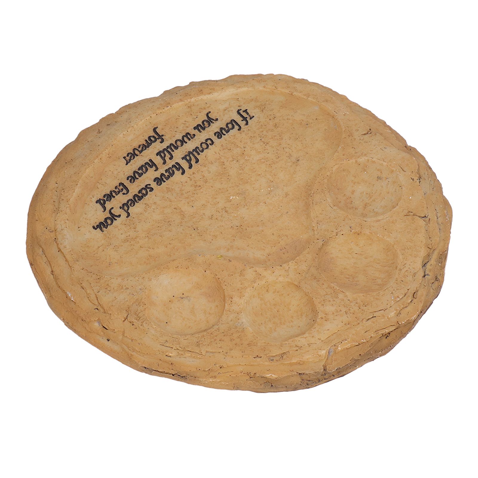 Pet Memorial Stone Resin Garden Memorial Tombstone Dog Cat Gravestone for Lawn view 2