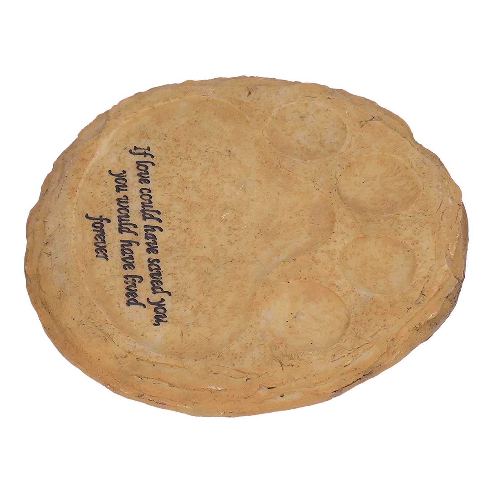 Pet Memorial Stone Resin Garden Memorial Tombstone Dog Cat Gravestone for Lawn view 7