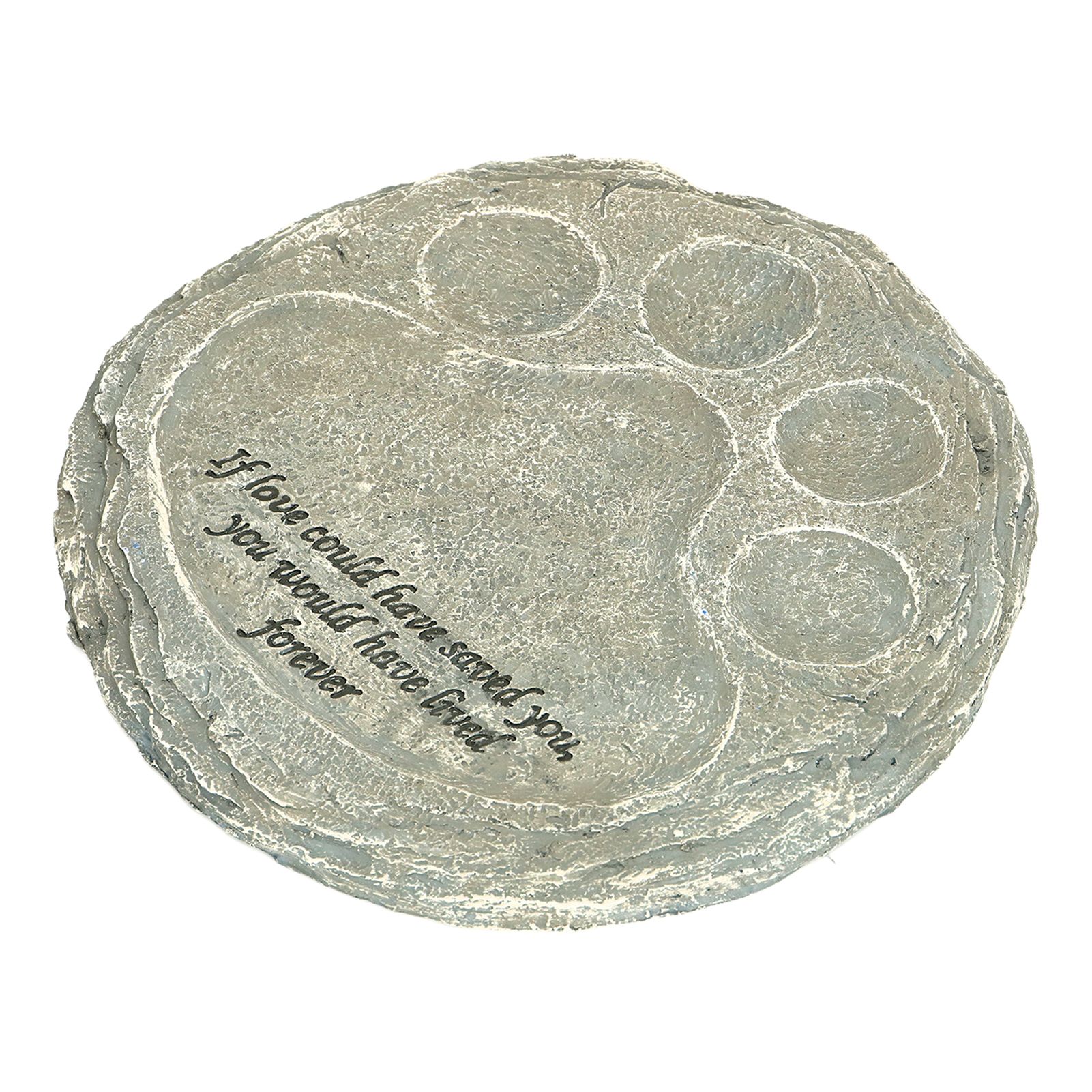 Pet Memorial Stone Resin Garden Memorial Tombstone Dog Cat Gravestone for Lawn view 2