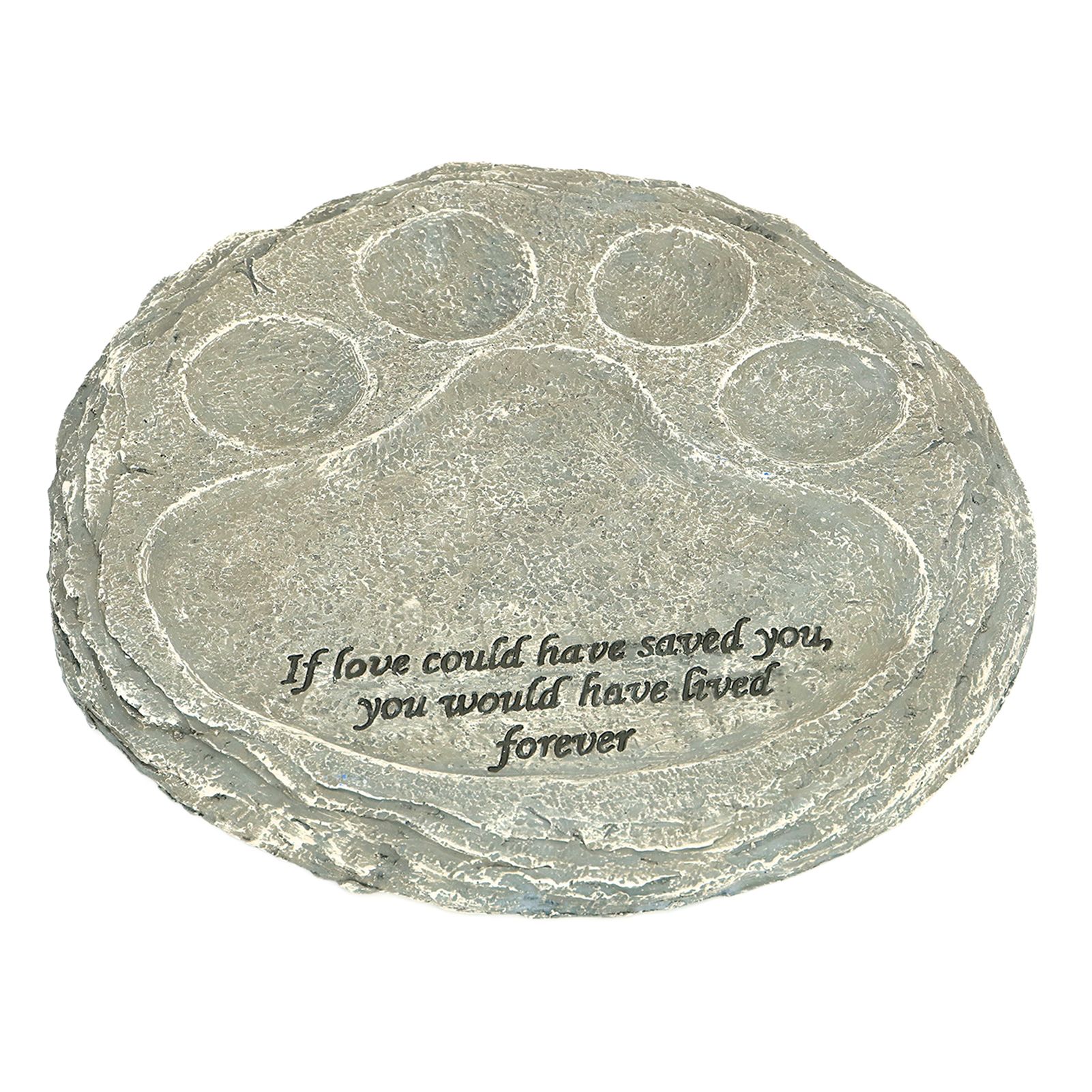 Pet Memorial Stone Resin Garden Memorial Tombstone Dog Cat Gravestone for Lawn view 4