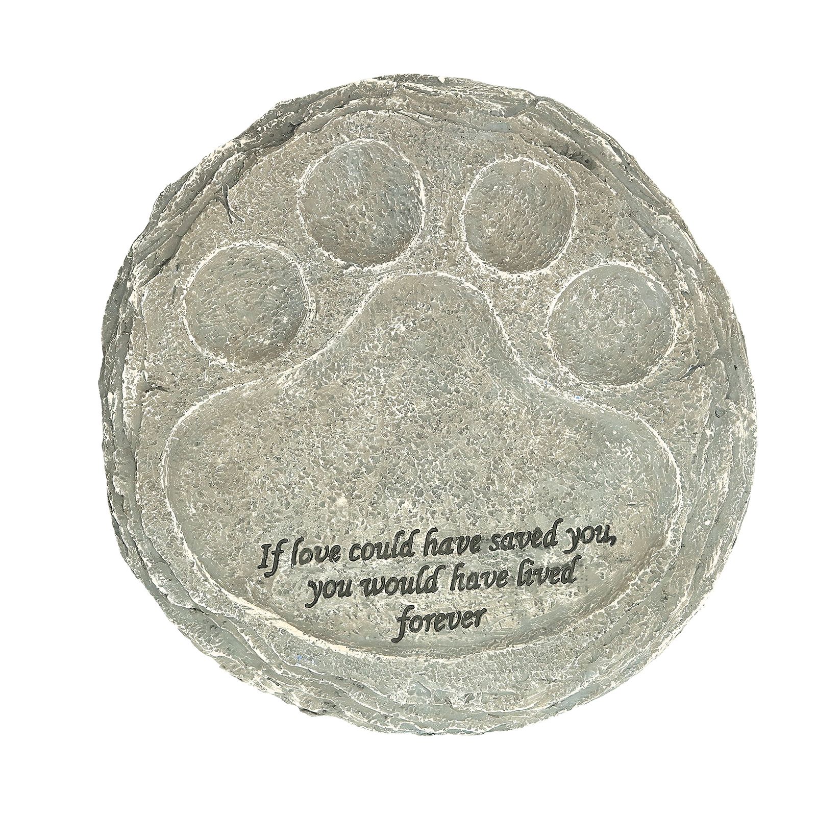 Pet Memorial Stone Resin Garden Memorial Tombstone Dog Cat Gravestone for Lawn view 9