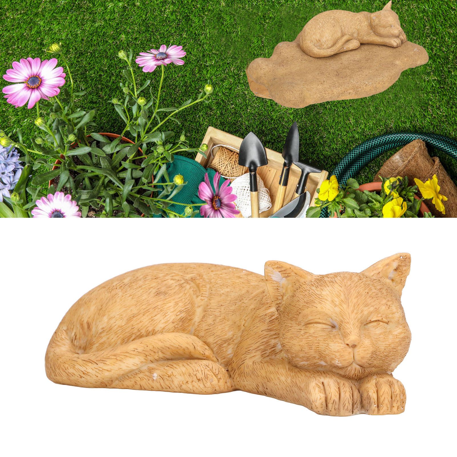 Imitation Stone Pet Memorial Tombstone Cat Dog Commemorative Resin Crafts view 12