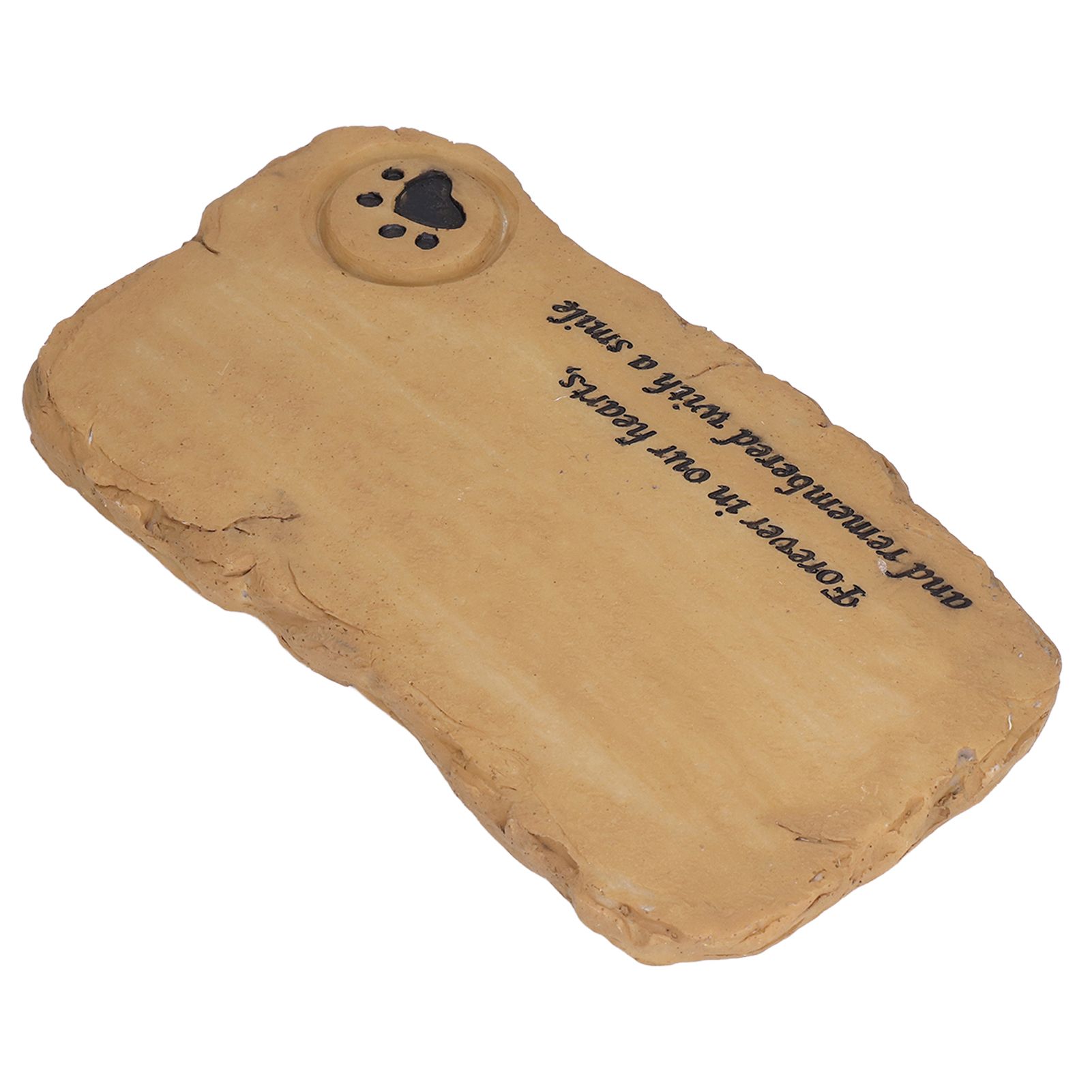 Pet Memorial Tombstone Weatherproof Resin Pet Memorial Garden Stone for Garden view 4