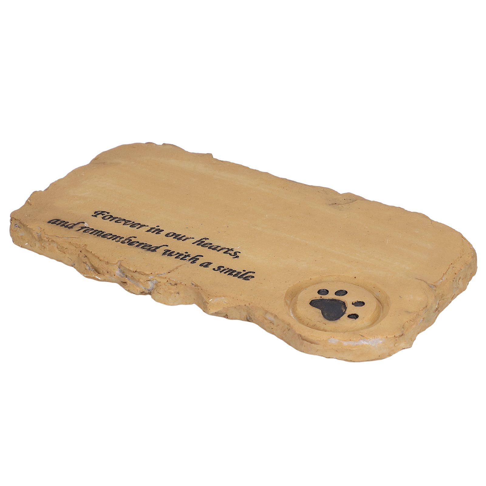 Pet Memorial Tombstone Weatherproof Resin Pet Memorial Garden Stone for Garden view 5