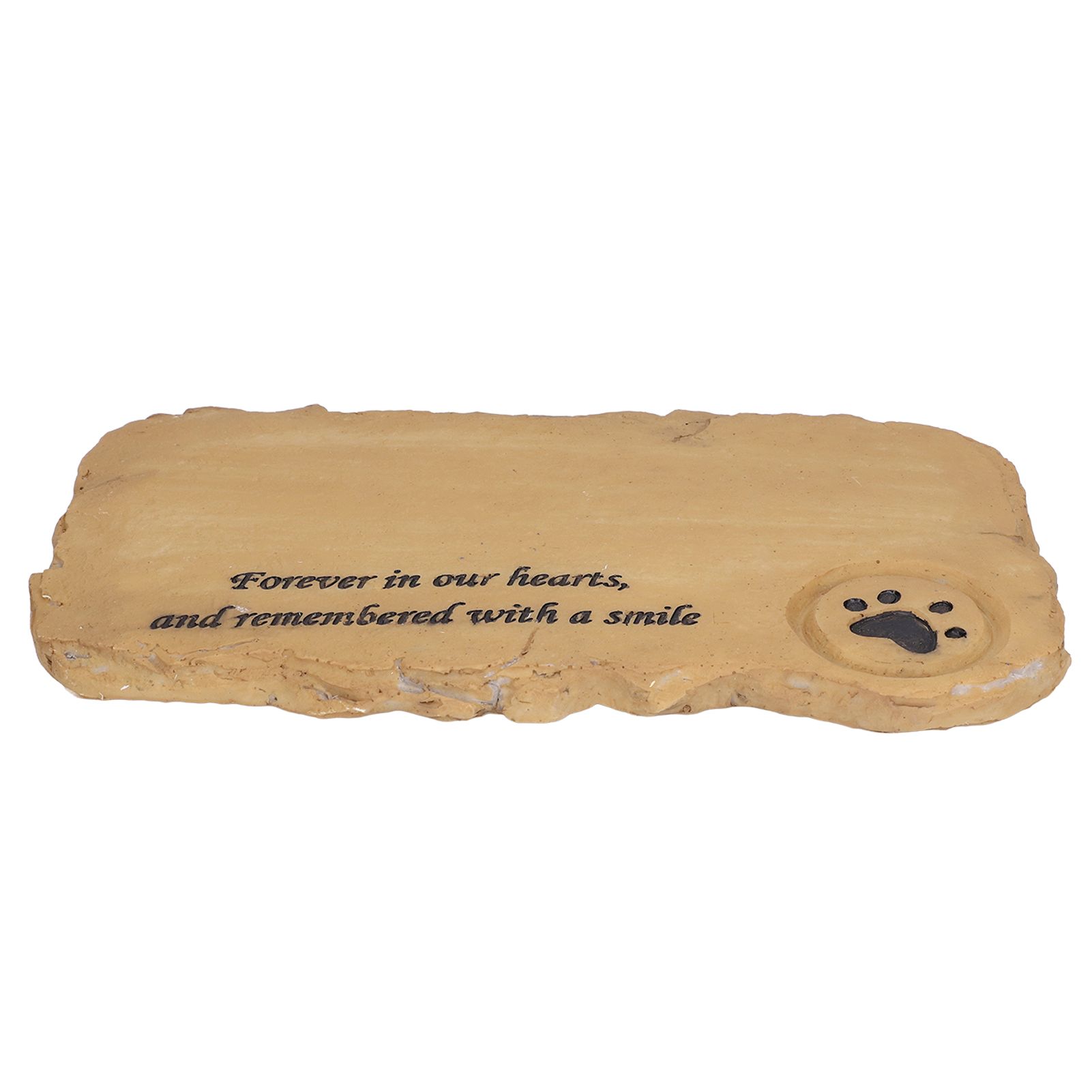 Pet Memorial Tombstone Weatherproof Resin Pet Memorial Garden Stone for Garden view 8