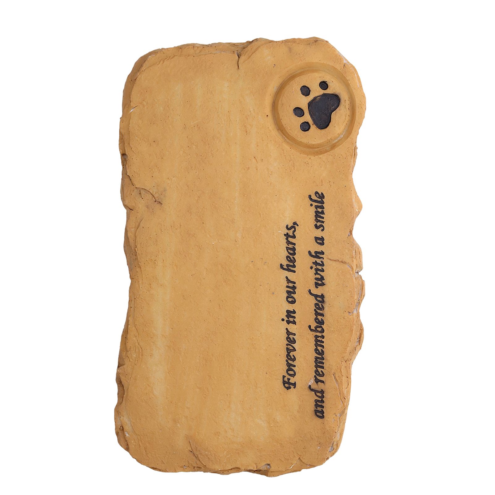 Pet Memorial Tombstone Weatherproof Resin Pet Memorial Garden Stone for Garden view 9